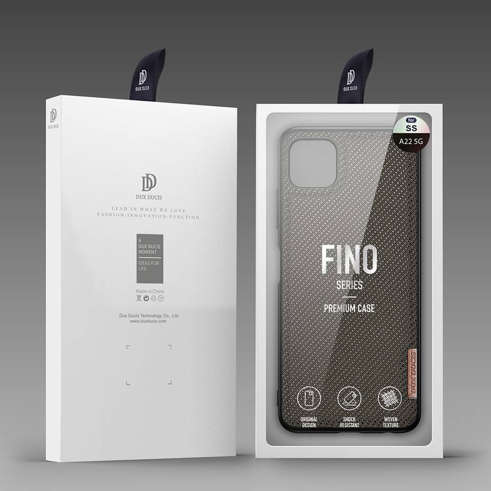 Kryt Samsung Galaxy A22 5G Dux Ducis Fino nylon case zelený