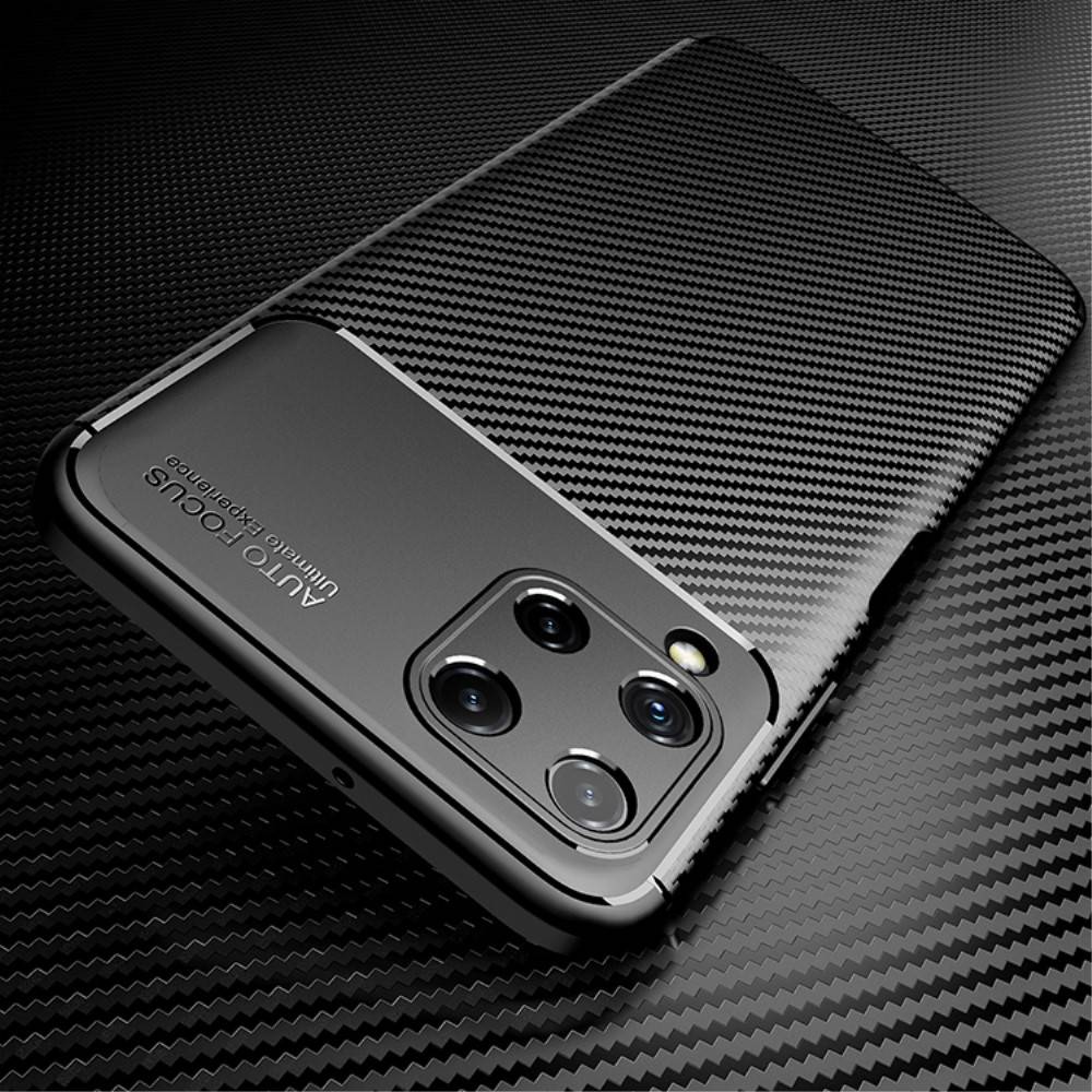 Kryt Samsung Galaxy A22 5G Armored Carbon Fiber černý
