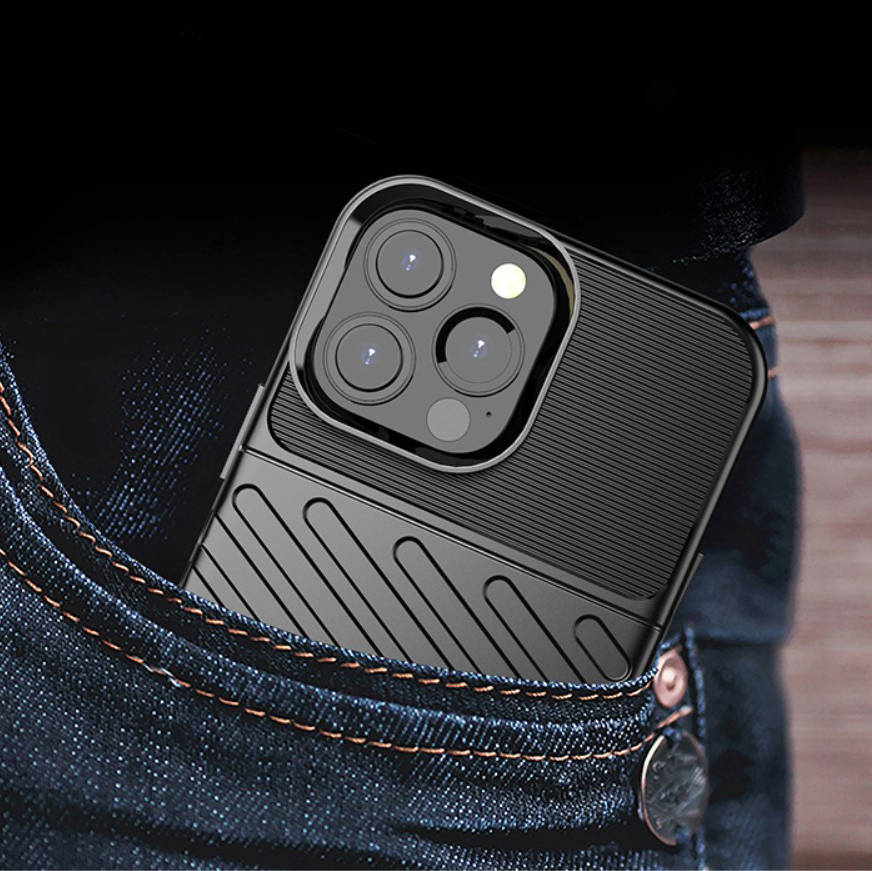 Kryt iPhone 13 Pro Max Armored Thunder Case black