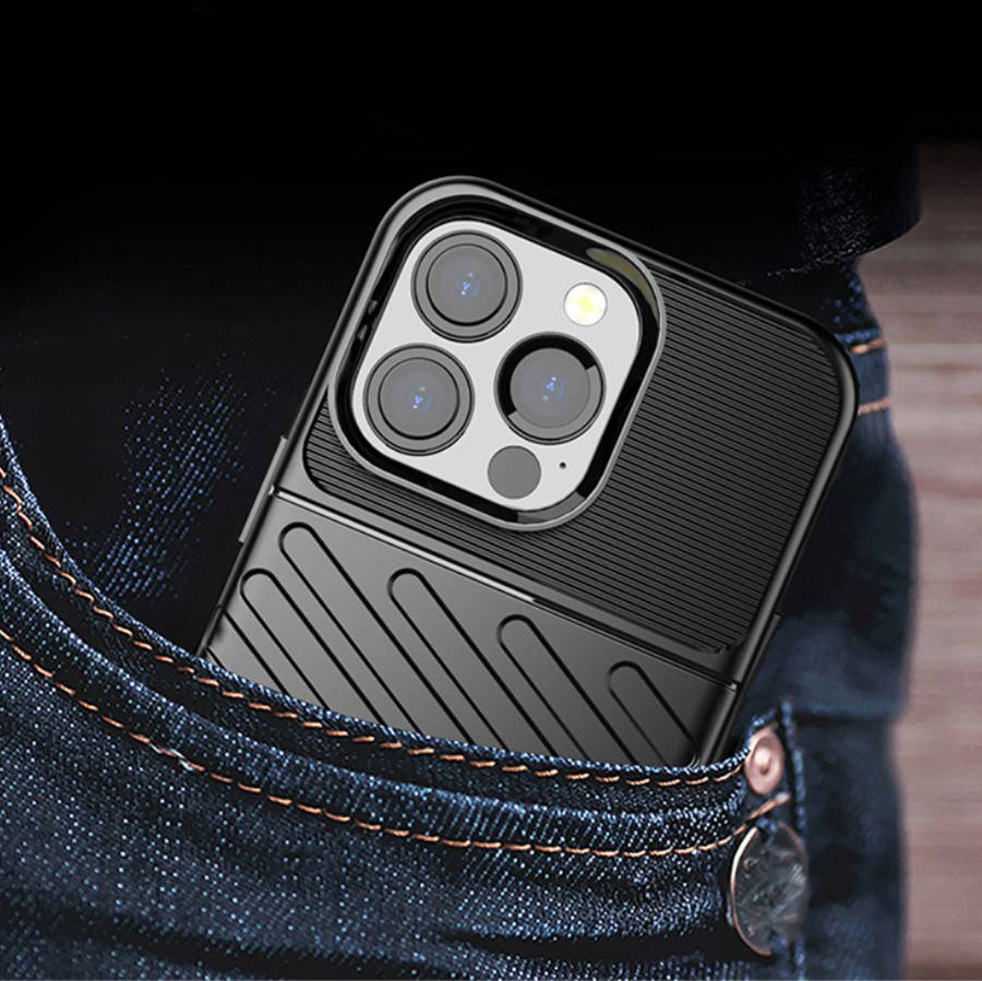 Kryt iPhone 13 Pro Armored Thunder Case black