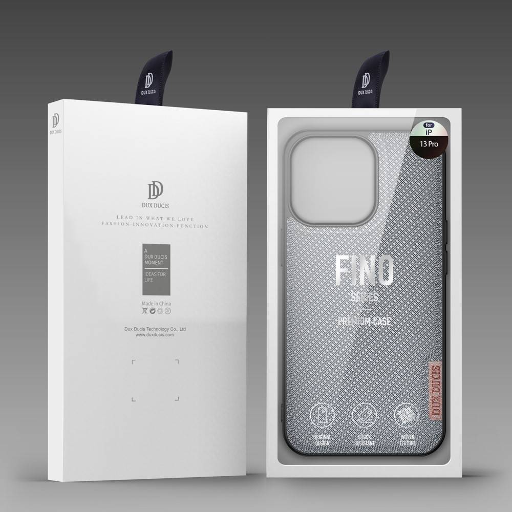 Kryt iPhone 13 Pro Dux Ducis Fino nylon case modrý