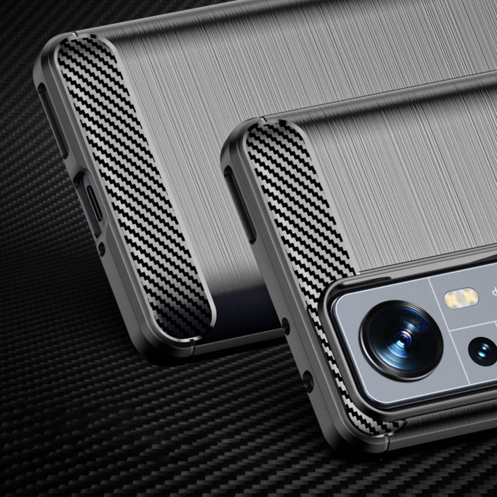 Kryt Xiaomi 12 Pro Armored Carbon black