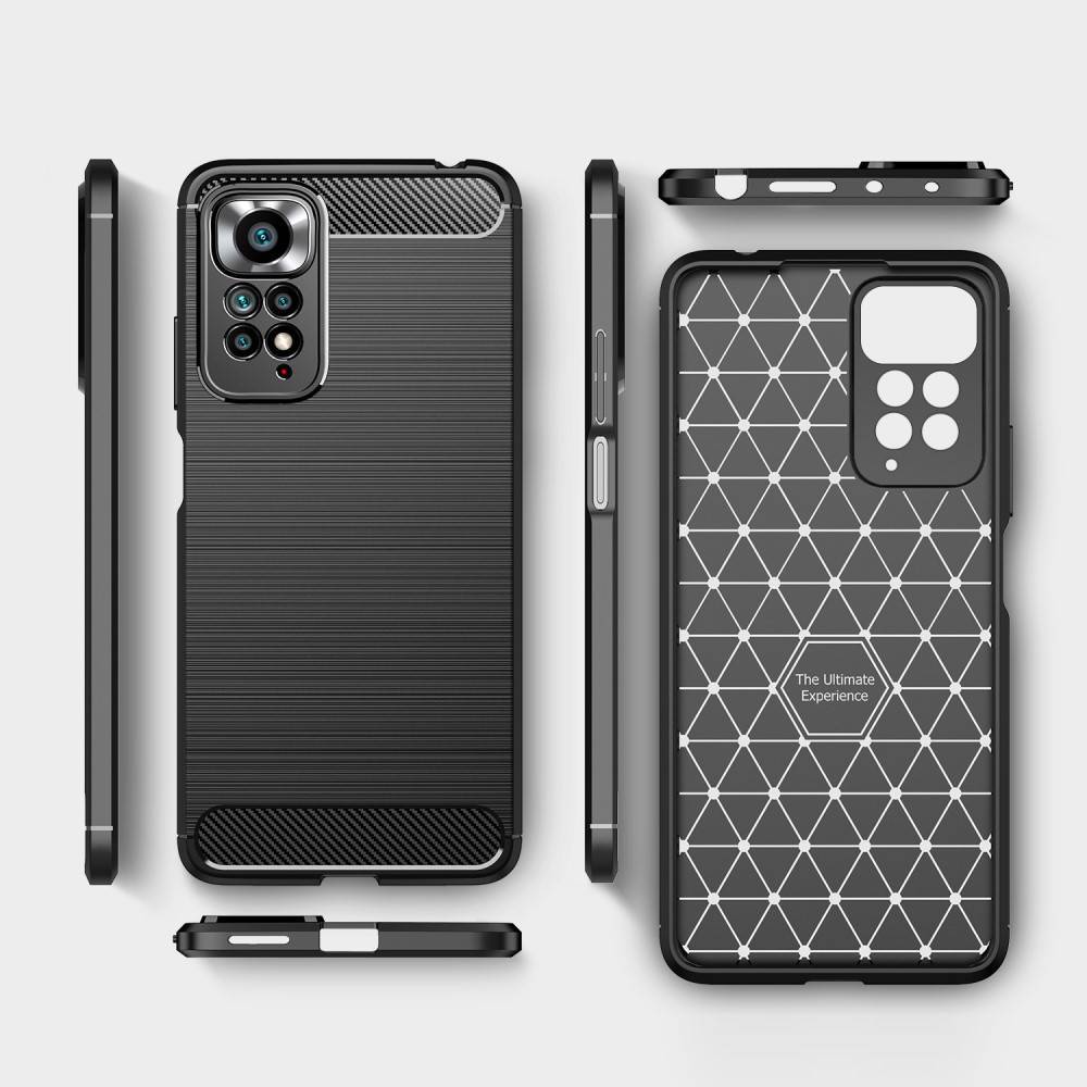 Kryt Xiaomi Redmi Note 11 Pro 4G / Redmi Note 11 Pro 5G Nexeri TPU Premium Carbon black