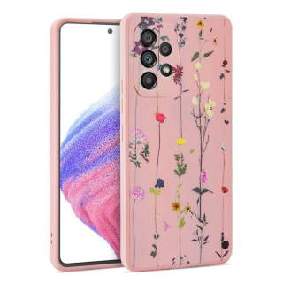 Kryt Samsung Galaxy A13 4G Tech-Protect Mood Garden růžový