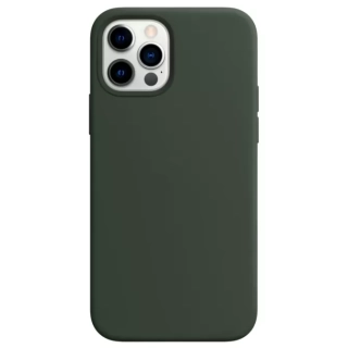 Kryt iPhone 14 Pro Siliconový tmavě zelený