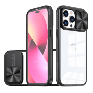 Kryt iPhone 15 Pro Max Nexeri Camslider černý
