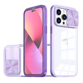 Kryt iPhone 15 Plus Nexeri Camslider purple