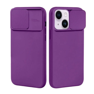 Kryt Xiaomi Redmi Note 12 Pro 5G s krytem fotoaparátu - tmavě fialový