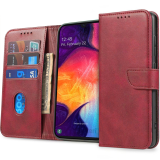 Pouzdro flip iPhone 14 Nexeri Wallet červené