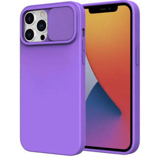 Kryt Samsung Galaxy A14 4G / 5G s krytem fotoaparátu - fialový