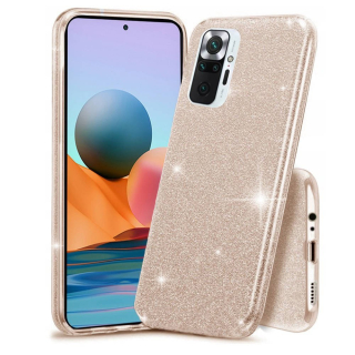 Kryt iPhone 12 / 12 Pro třpytky zlatý