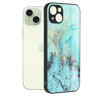 Pouzdro iPhone 15 Techsuit - Glaze Series, Blue Ocean