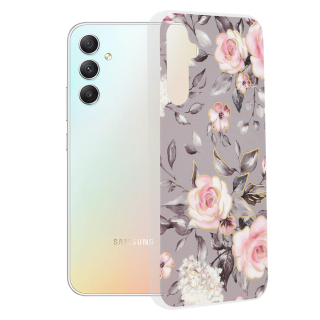 Kryt Samsung Galaxy A14 4G / A14 5G Techsuit - Marble Series - Bloom of Ruth Gray