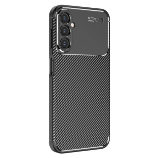 Kryt Samsung Galaxy A54 5G, Armored Shockproof Carbon Fiber černý