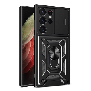 Kryt Samsung Galaxy S24 Ultra Techsuit CamShield Pro černý