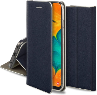 Pouzdro HUAWEI Y6P s flipem, umělá kůže Venus modré