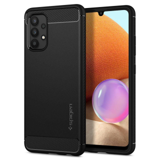 Kryt Samsung Galaxy A20s Spigen Rugged Armor Matte černý