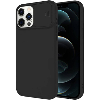 Kryt iPhone 12 Pro s krytem fotoaparátu - černý