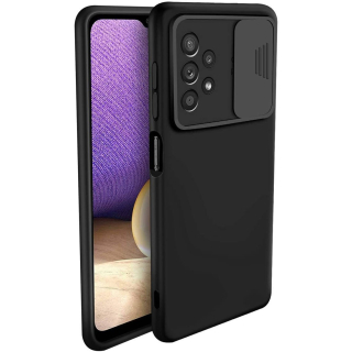Kryt Samsung Galaxy A22 4G s krytem fotoaparátu - černý