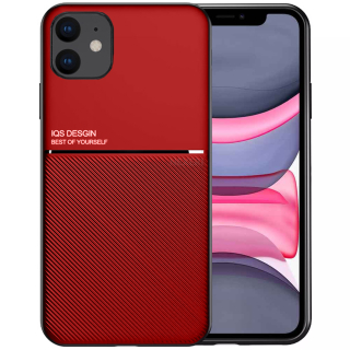 Kryt iPhone 12 Mini Nexeri Business Magnetic červený
