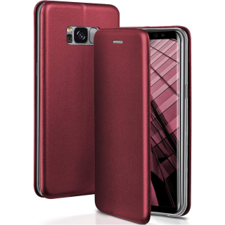 Pouzdro iPhone 13 Pro Max Elegance burgundy