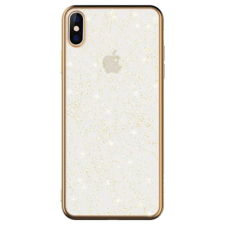 Kryt iPhone 12 mini Sulada Glitter zlatý