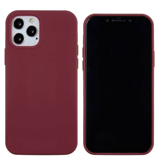 Kryt iPhone 13 Pro Max Silicone case vínový