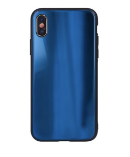 Kryt Samsung Galaxy A42 5G Glass case Gradient dark blue