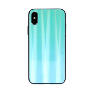Kryt Samsung Galaxy A42 5G Glass case Gradient tyrkysové
