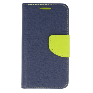  Pouzdro flip fancy Samsung Galaxy A42 5G modrá/zelená
