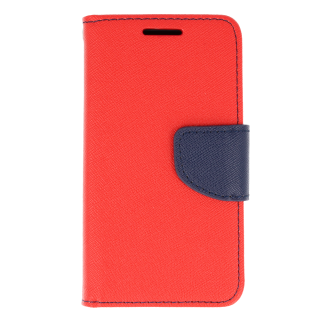  Pouzdro flip fancy Samsung Galaxy A42 5G červená/modrá
