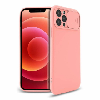 Kryt Samsung Galaxy S22 s krytem fotoaparátu - růžový