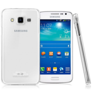 Kryt Samsung Galaxy E7, Slim Case Protect 1 mm transparentní
