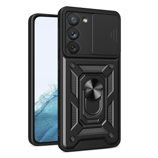 Kryt Samsung Galaxy S22 5G Techsuit CamShield Pro černý
