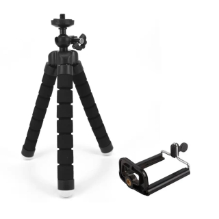 Stativ Techsuit (OTC-01) – Nastavitelný s kompatibilitou šroubu 1/4" – Černý