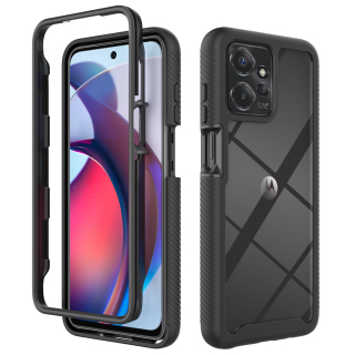 Pouzdro Motorola Moto Moto G Power 5G Techsuit - Defense360 Pro + ochrana obrazovky, černé