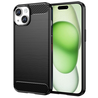Kryt iPhone 15 Plus Armored Carbon černý