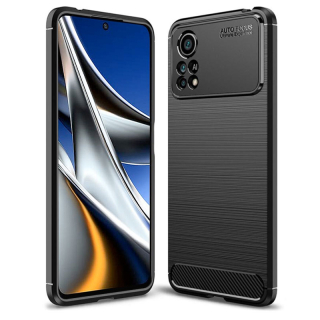 Kryt Xiaomi Poco X4 Pro 5G, Armored Carbon black