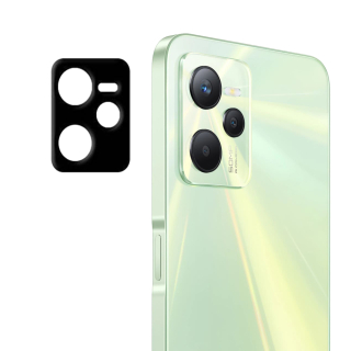 Sklo pro celý fotoaparát Realme C35 / Narzo 50A Prime – černé