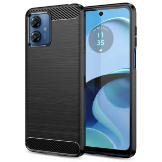 Kryt Motorola Moto G14 Tech-Protect TPU Carbon black