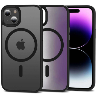 Kryt Apple iPhone 15 Tech-Protect Magmat MagSafe matná černá