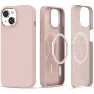 Kryt Apple iPhone 15 Plus Tech-Protect Silicone MagSafe Candy Pink