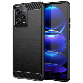 Kryt Xiaomi Redmi Note 12 Pro+ Nexeri TPU Premium Carbon černé
