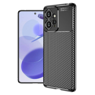 Kryt Xiaomi Redmi Note 12 4G case Armored Shockproof Carbon Fiber black