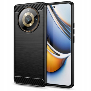 Kryt Realme 11 Pro / 11 Pro+ Nexeri TPU Premium Carbon černé