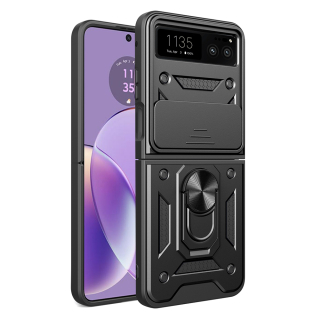 Kryt Motorola Razr 40 Techsuit CamShield Pro černý