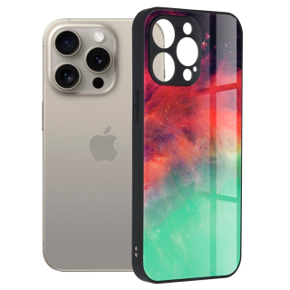 Pouzdro iPhone 15 Pro Max Techsuit - Glaze Series, Fiery Ocean