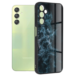 Pouzdro Samsung Galaxy A24 Techsuit - Glaze Series, Blue Nebula