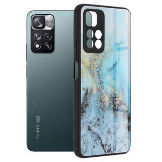 Pouzdro Xiaomi Redmi Note 11 Pro / Note 11 Pro+ 5G Techsuit - Glaze Series, Blue Ocean