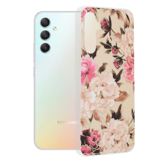 Kryt Samsung Galaxy A34 5G Techsuit - Marble Series - Mary Berry Nude